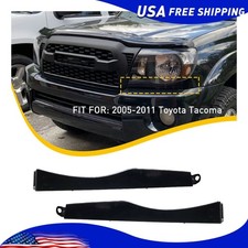 2x Front Bumper Headlight Filler Trim Panel Set For 2005-2011 Toyota Tacoma K