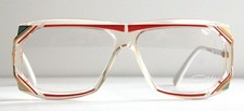 Cazal Vintage Eyeglasses - NOS - Model 184 -Col.271- Gold Red, Transparent