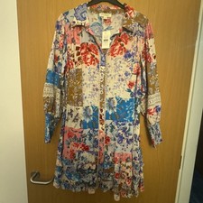 Aveology - Womens - Size 18 - Desert Floral Patchwork Print Luna Dress - BNWT