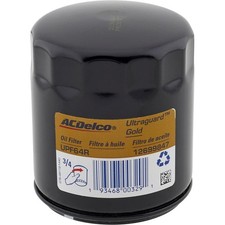 AC Delco UPF64R Ultragaurd Engine Oil Filter, GM 6.2L, GM 3.0L,L4