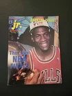 MICHAEL JORDAN 1991 NBA Finals Magazine Uncut Cards & Poster~Tuff Stuff Jr.