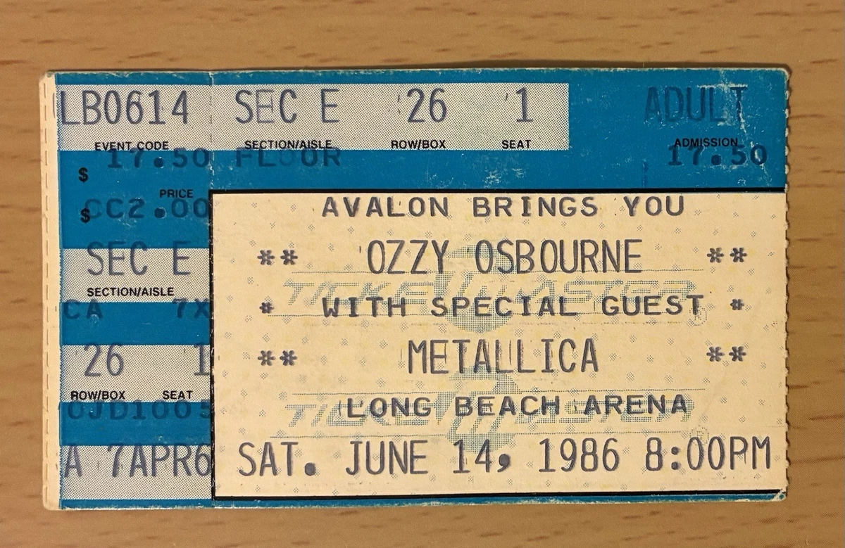 Metallica Concert Memorabilia | eBay