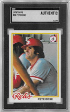 1978 Topps - Pete Rose #20 SGC Authentic