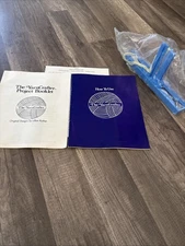 Vintage The Yarn Crafter Loom w/ Instructions and Tassel Craft Design Booklet