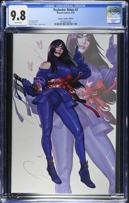 Psylocke Ninja #2 Joshua 'Sway' Swaby Virgin Variant CGC 9.8