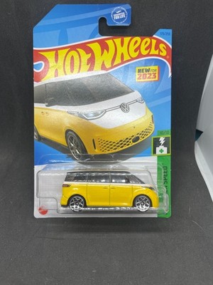 Hot Wheels 2023 Mainline HW Green Speed Volkswagen ID.Buzz Yellow #173