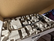 Kohler 1.5 GPM Deck Mount Pull-Down Kitchen Faucet Brushed Bronze 28269-BV