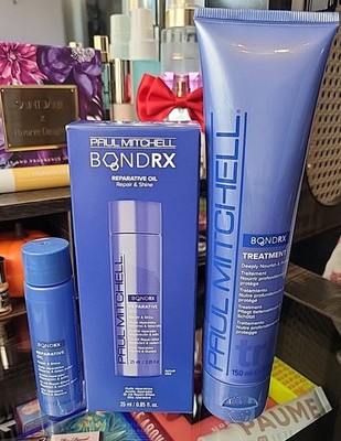 Paul Mitchell Bond RX Deeply Nourish Color Safe Hair Mask Treatment & Repair Oil