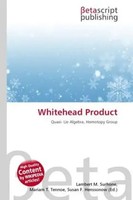 Lambert M. Surhone (U. A.) | Whitehead Product | Taschenbuch | Englisch (2026)