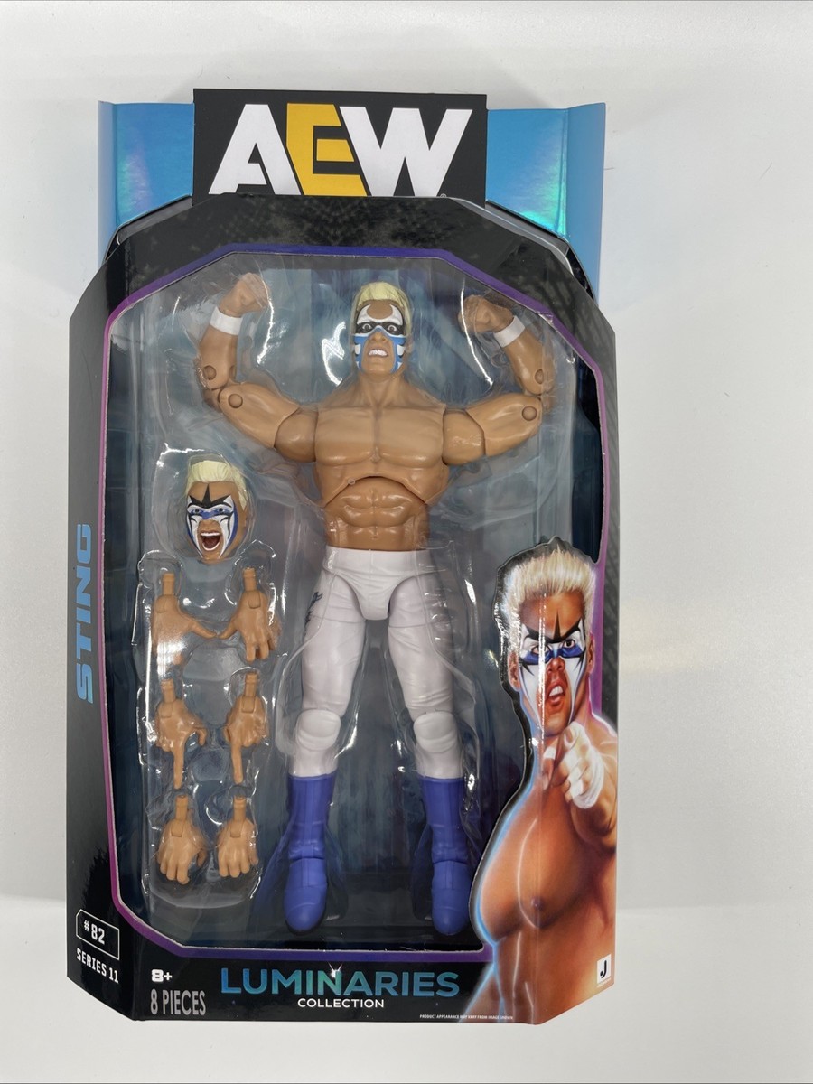 AEW Surfer Sting Luminaries Series 11 #82 Action Figure Jazwares