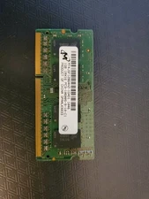 Micron 1GB 1Rx16 PC3-10600S-9-10-C1 DDR3 SODIMM RAM module
