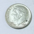 1964 D Roosevelt Dime 90% Silver 10C Circulated Coin #6028