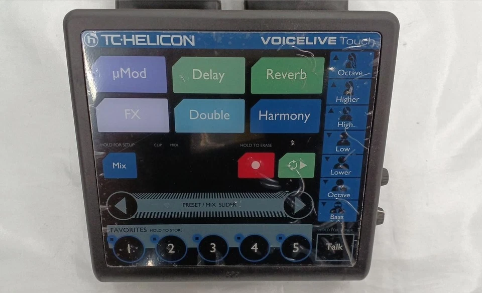 TC-Helicon Voicelive Touch Vocal Effects Processor Pedal Effector JAPAN USED - Image 4 of 4