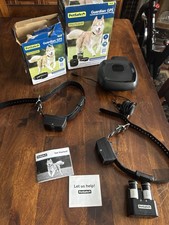 PetSafe Guardian Customizable GPS Wireless Dog Fence W/2 Collars 2 Xtra Batts