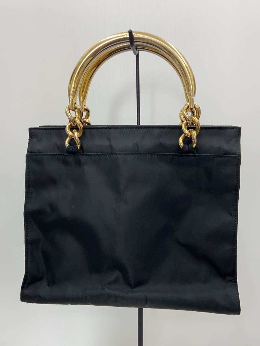 PRADA handbag nylon black — image 3