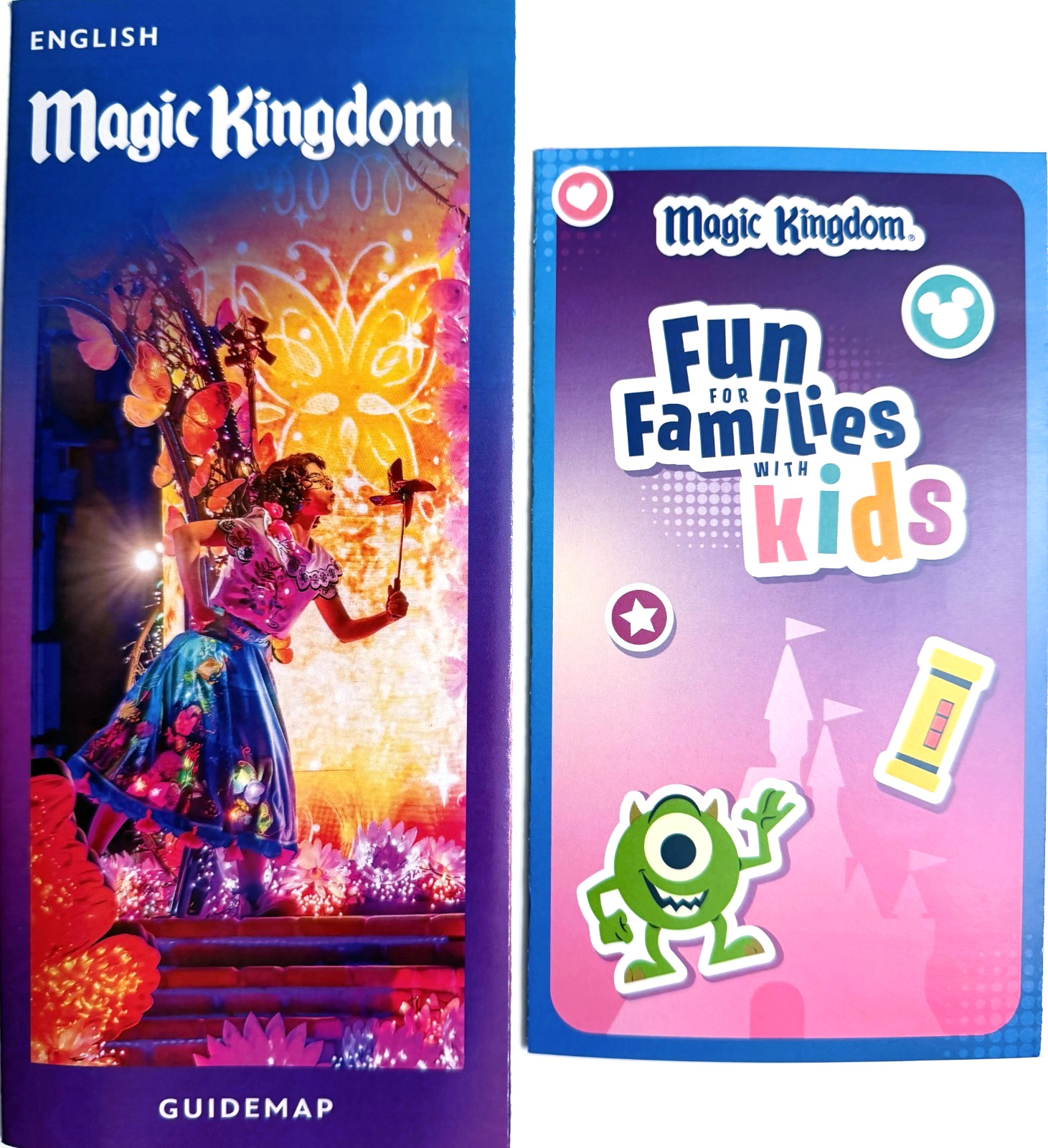 Magic Kingdom Park Map Guide Disney World Fun For Families W