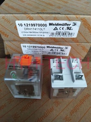 DRH174110LT Power Relay 16A 500V 110VDC 4 Pins x 1pc *vv