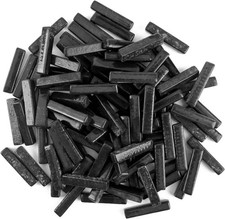 Glass Mosaic Tiles for Crafts Bulk,150g Strips Mosaic Glass Pieces,Glass Black