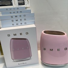 Per SMEG Cucina Retrò Casa Struttura Coltello Acciaio Inox (senza coltelli da cucina)