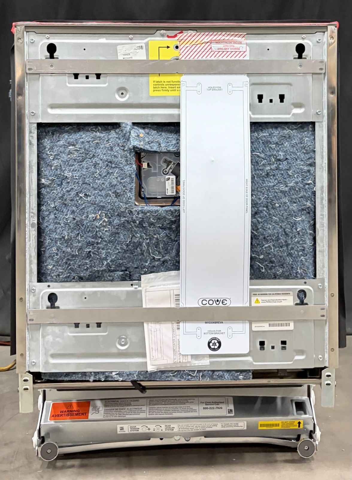 Cove DW2450WS 24 Inch Fully Integrated Panel Ready Built-In Smart Dishwasher