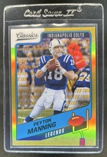 2021 Panini Classics Peyton Manning Premium Edition Timeless Tributes Gold #/60