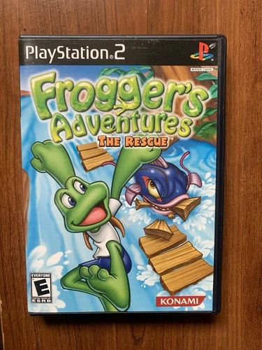 Frogger's Adventures The Rescue - Sony Playstation 2 PS2 CIB Tested Authentic