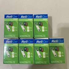 ReliOn Prime Blood Glucose Test Strips 25 Count LOT BRAND NEW SEALED EXP 9/2026