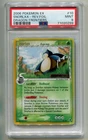 2006 POKEMON EX DRAGON FRONTIERS SNORLAX #10/101 REVERSE STAMPED HOLO PSA 9 P1