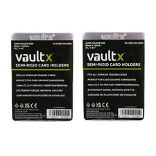 Vault X: Card Holder - 100CT [Semi-Rigid]