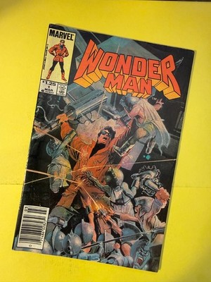 Wonder Man #1 KEY 1st APP Solo Title Michelinie Sienkiewicz Marvel Comics 1985