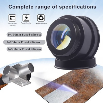 F160mm Scanner Head for 1064nm Pulsed Laser Cleaning Machine Field Lens M39*1 US