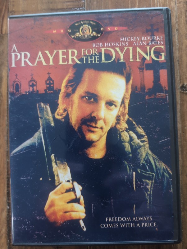A Prayer for The Dying 1987 DVD Mickey Rourke Bob Hoskins Very Good Condition