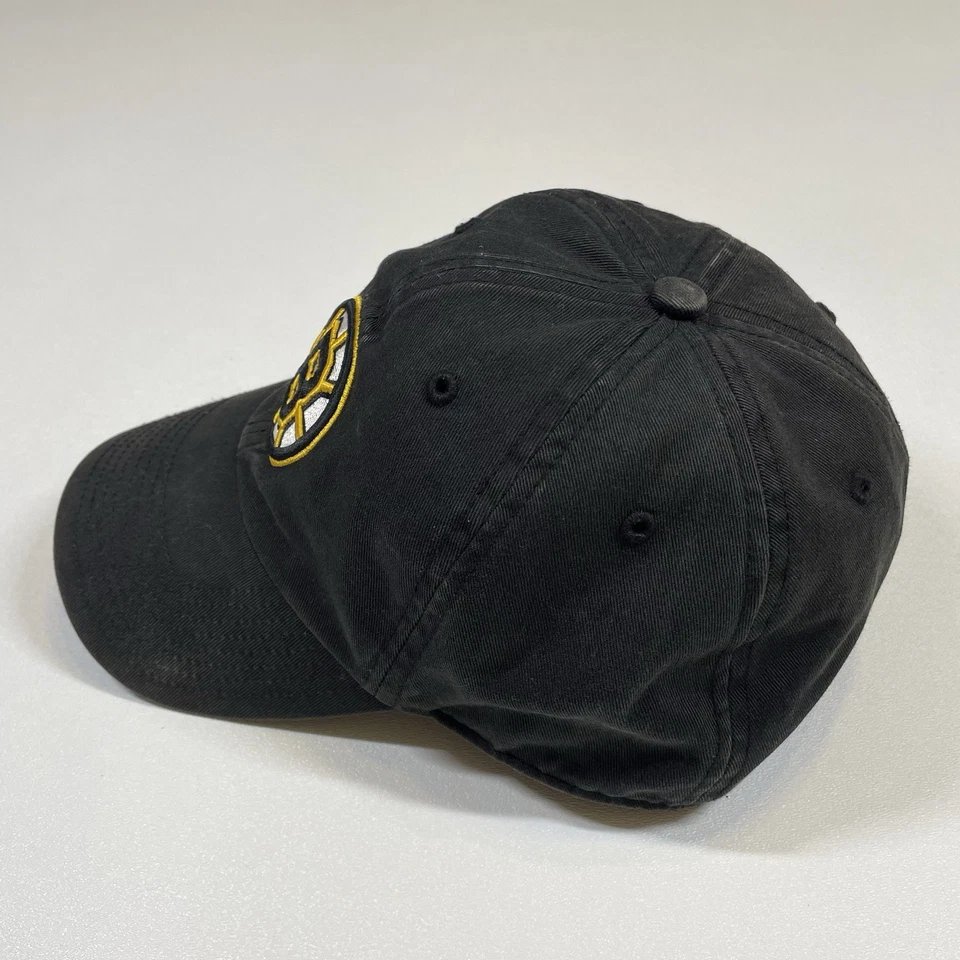 Gorra Boston Bruins Hombre Grande Negra NHL Hockey Ajustada Foto 3 de 4