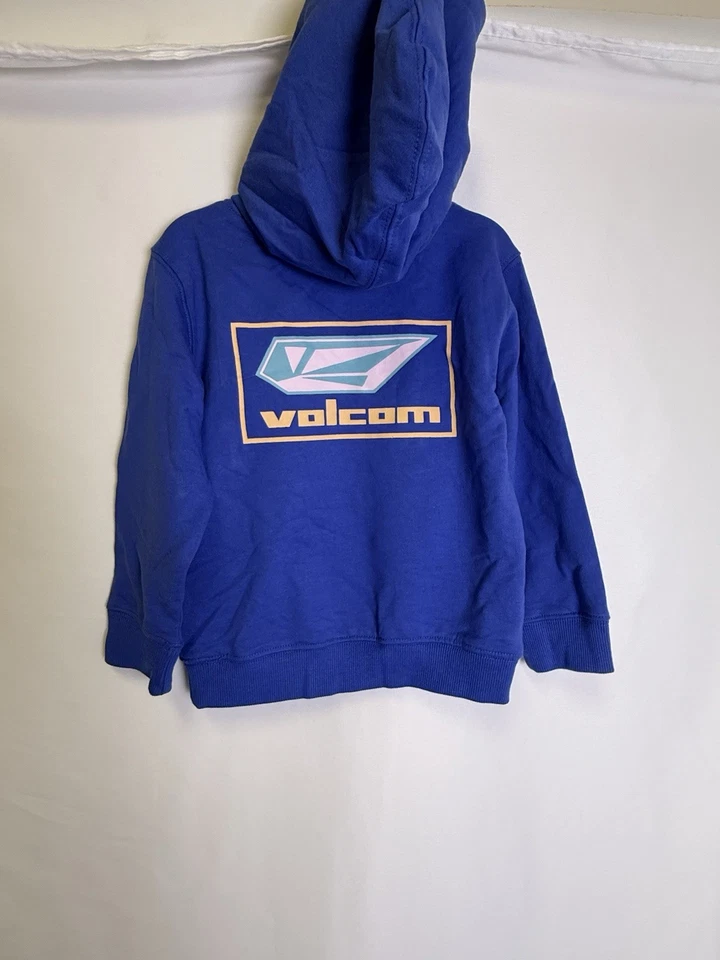 Volcom Boys Surf Vitals Hoodie & shorts set electric blue NWT sz 4T (imperfect) - Image 3 of 4