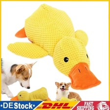 Anti Stress Ente gelb Hund Dog Hundespielzeug Quietschend Plüschtier.Kuscheltier