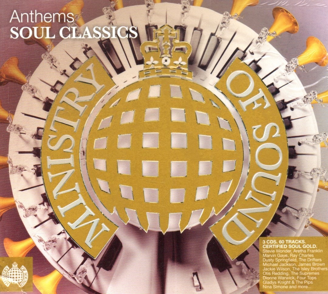MINISTRY OF SOUND ANTHEMS: SOUL CLASSICS - Various - 3xCD Album *NEW & SEALED*