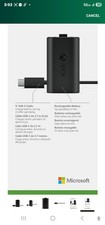 Xbox Rechargeable Battery  USB-C  Cable