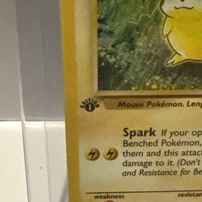 英版ピカチュウ PokeTour1999 - BGS MINT9 / 7496 💎 1999 1ST EDITION POKEMON PIKACHU JUNGLE - #60 ENGLISH (b4 ISent