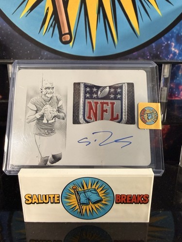 2025 National Treasures - Shedeur Sanders - True Rookie Shield Auto 1/1 Plate