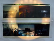 The Odyssey IMAX 70mm Film Strip SET 2 Diff Pieces Christopher Nolan