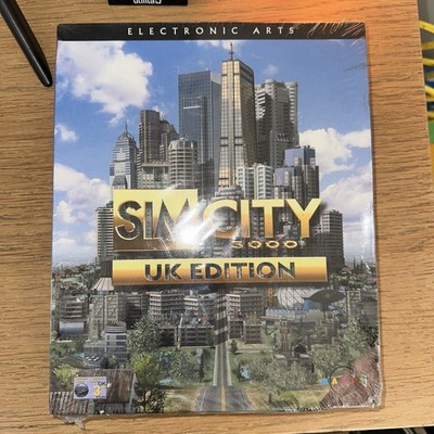 SIM CITY 3000 UK EDITION PC CD ROM ORIGINAL SIMCITY BIG BOX NEU SEALED RAR 