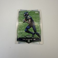 2014 Topps Paul Richardson Rookie Card #401 Seattle Seahawks Football NFL