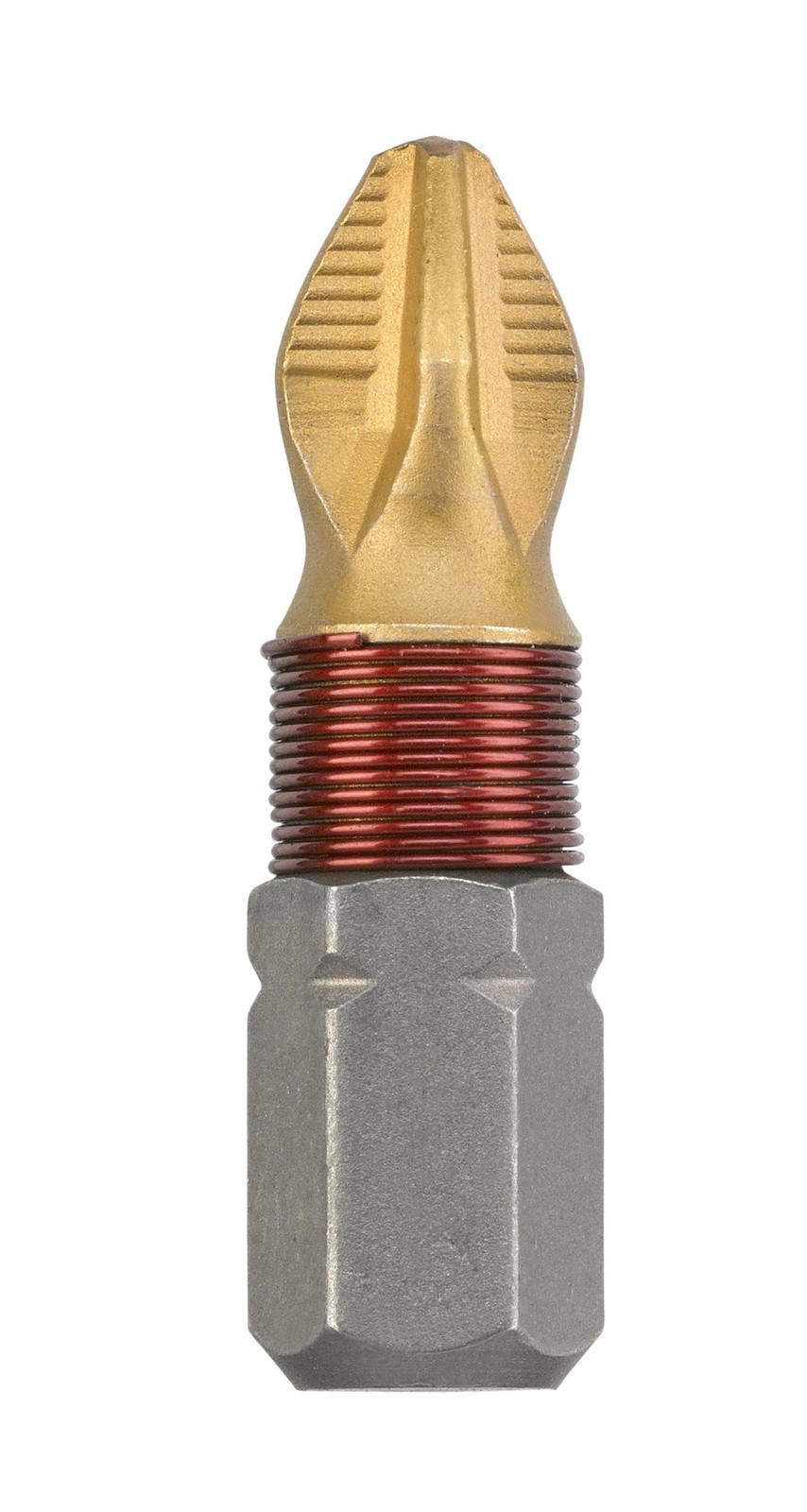 kwb 2 x Bits 25 mm PH 2 Titan Tin 124002 (stagno, acciaio TQ 60, ISO 1173, QTGp