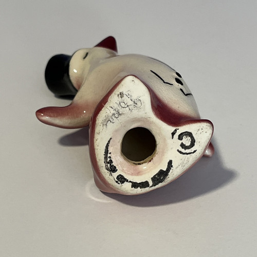 Sombrero de copa de pingüino coctelera de pimienta Nueva Inglaterra cerámica antropomórfica - Imagen 9 de 10