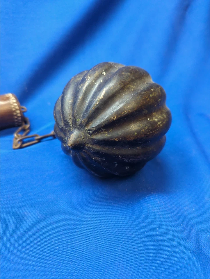 Maza Ceremonial De Colección - Cabeza de Latón Niquelado 36" - Fraternal / Desfile Foto 4 de 4