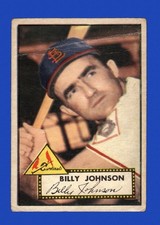 1952 Topps Set-Break # 83 Billy Johnson LOW GRADE (crease) *GMCARDS*