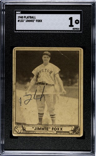 1940 Jimmie Foxx #133