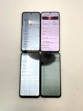 Lot of 4 Defective Assorted Motorola Moto Smartphones Unlocked - READ