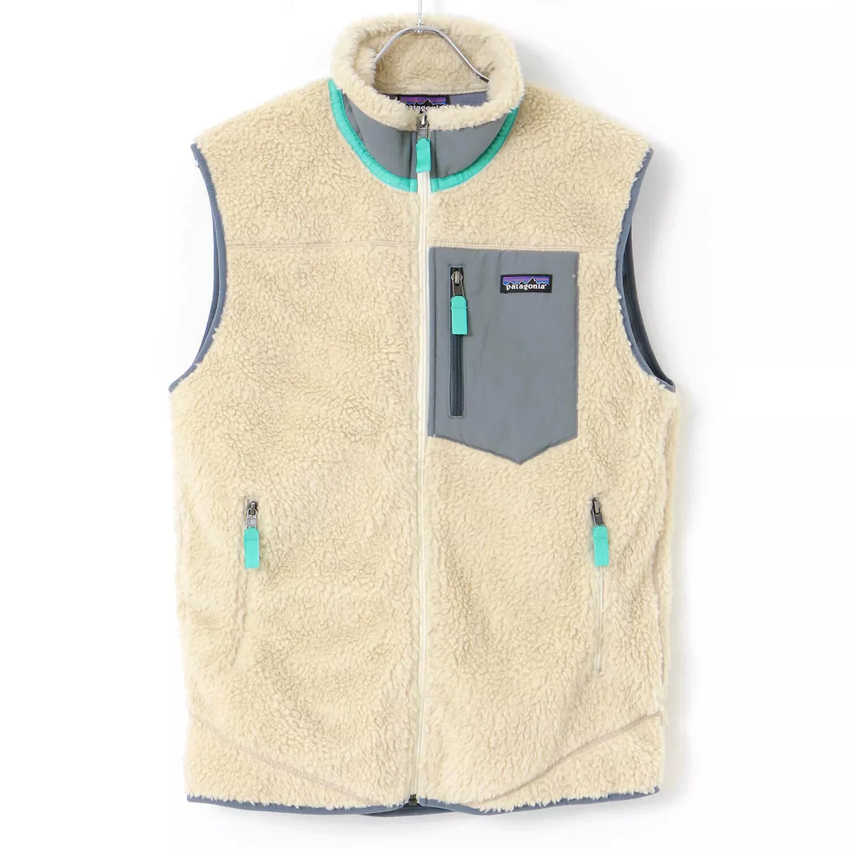 Patagonia Men's - Classic Retro-X Fleece Vest - Dark Natural w/Plume Grey