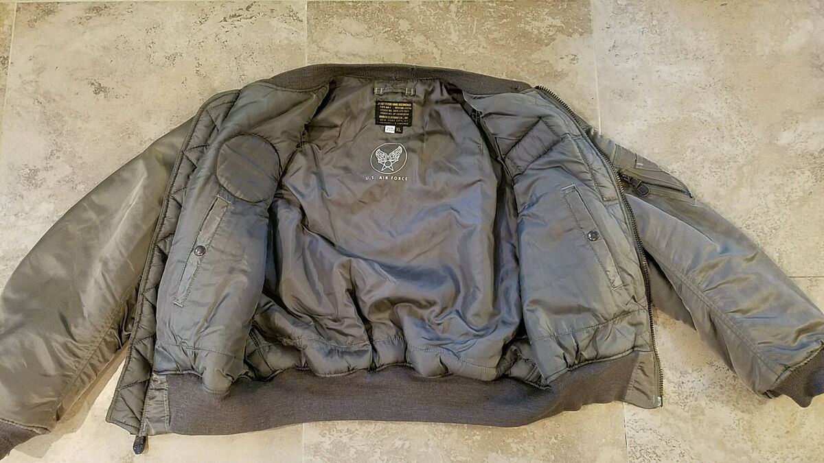 Vintage Avirex Bomber MA 1 Air Force USAF Jacket Men XL | eBay Vintage Avirex Bomber MA 1 Air Force USAF Jacket Men XL | eBay